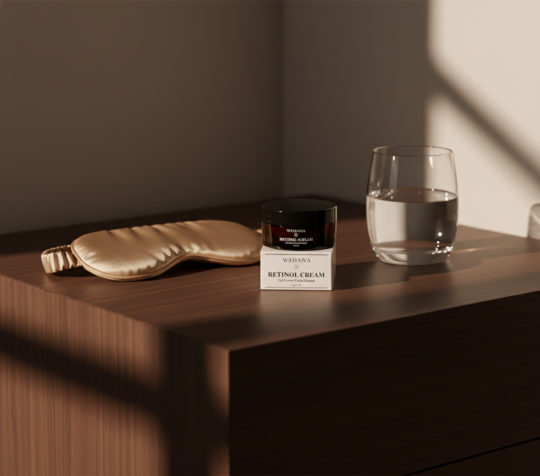 Rotina Noturna Perfeita: O Segredo do Sono da Beleza - Retinol Cream