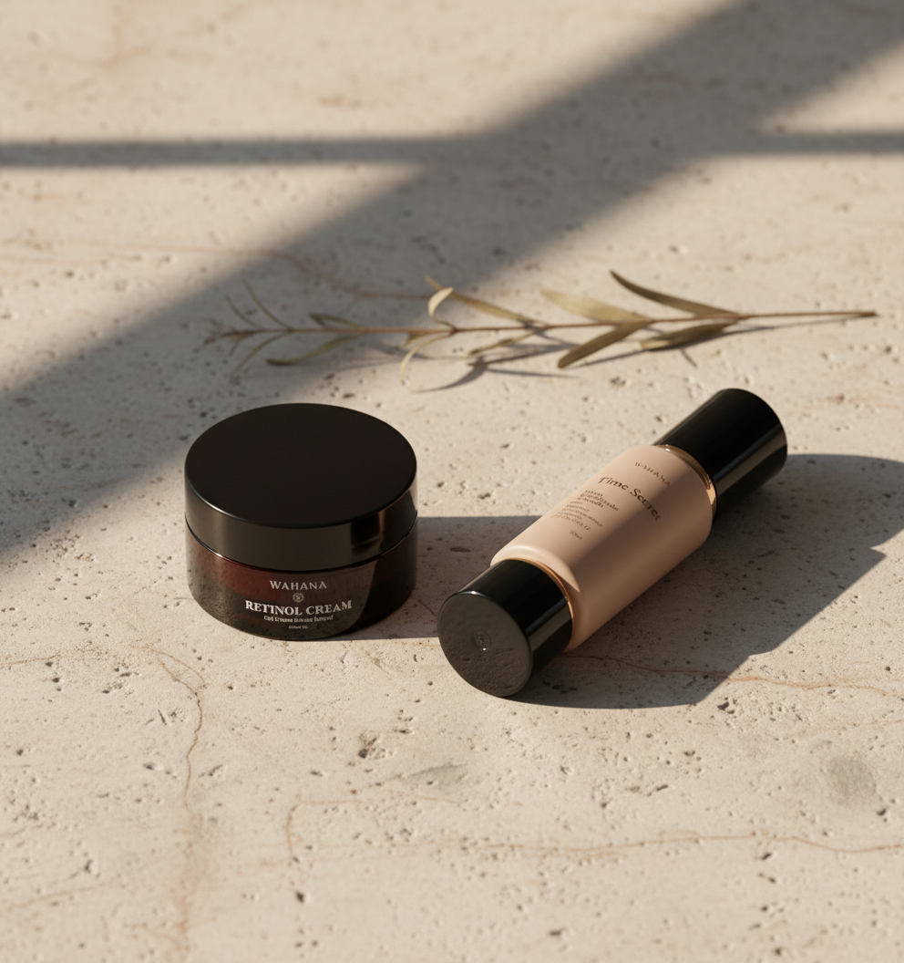 Retinol ou Bakuchiol: Qual a melhor opção para pele madura? - Retinol Cream e Time Secret