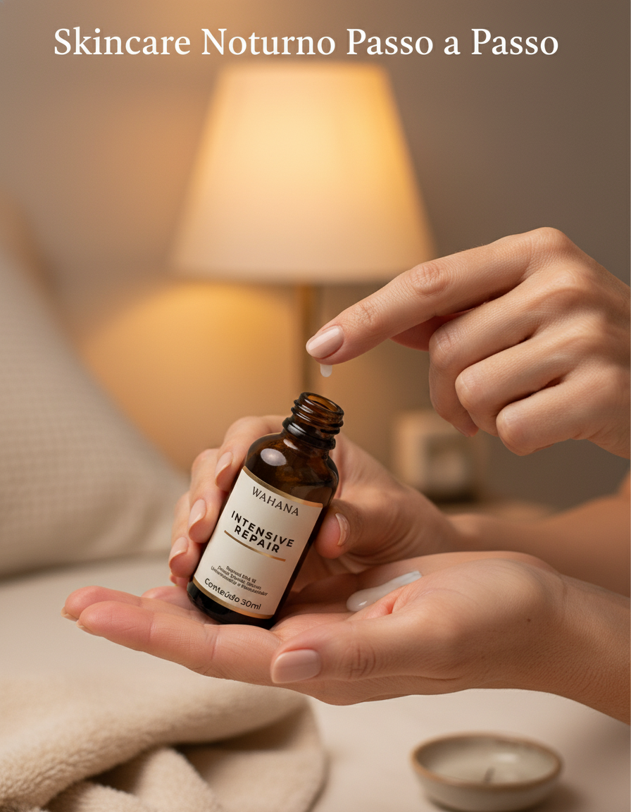 Skincare Noturno Passo a Passo: Acorde com a Pele Perfeita - Intensive Repair