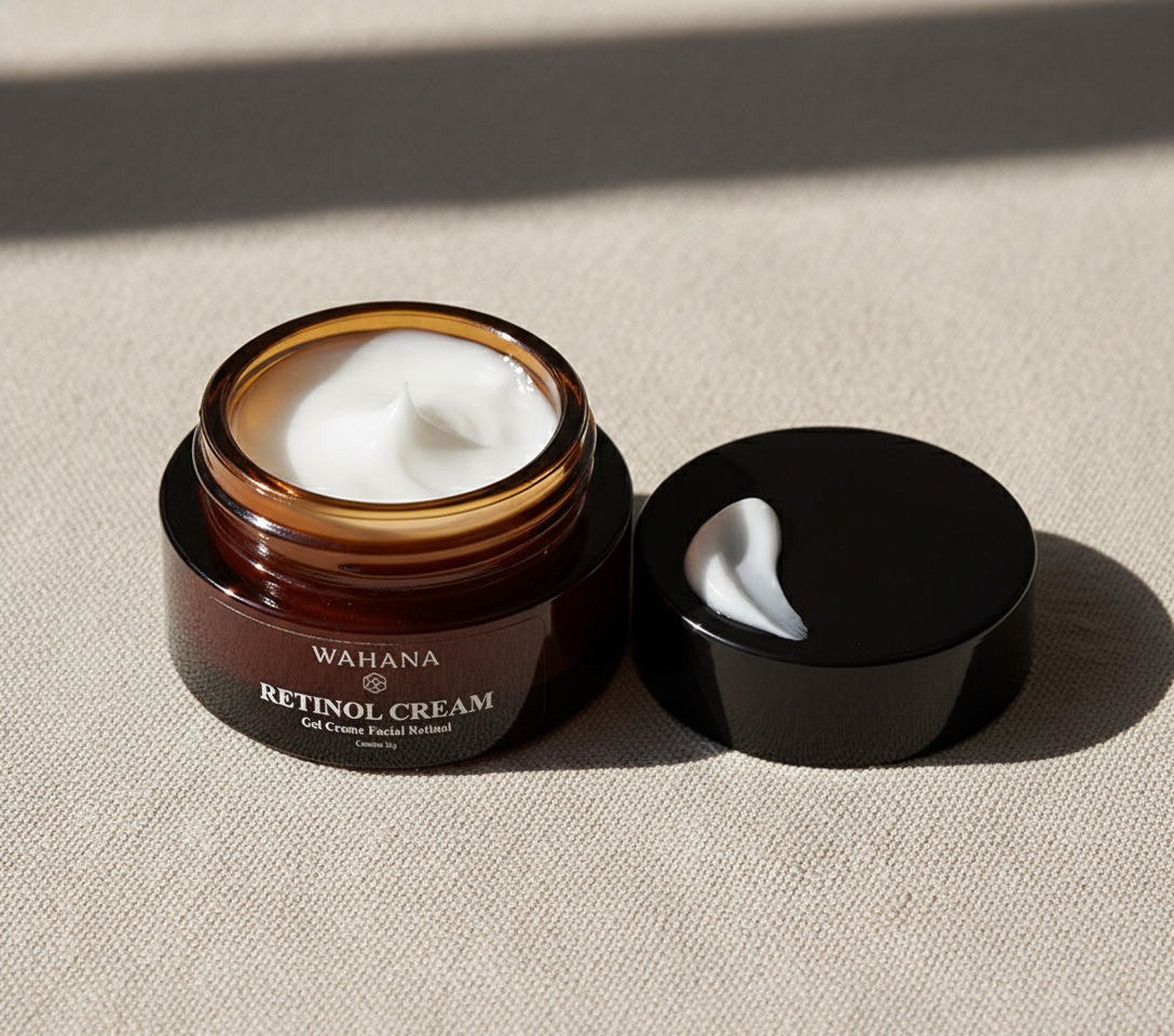 Poros Dilatados: Causas e Como Reduzir a Aparência com Skincare - Retinol Cream