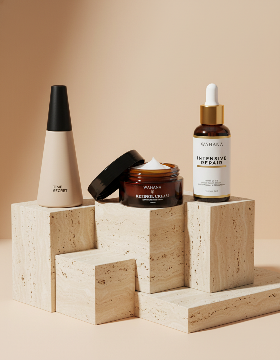 Poros Dilatados: Causas e Como Reduzir a Aparência com Skincare - Retinol Cream e Intensive Repair