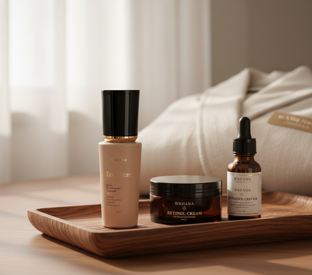 Ácido Hialurônico e Retinol: A Combinação Perfeita para sua Pele - Time Secret e Retinol Cream