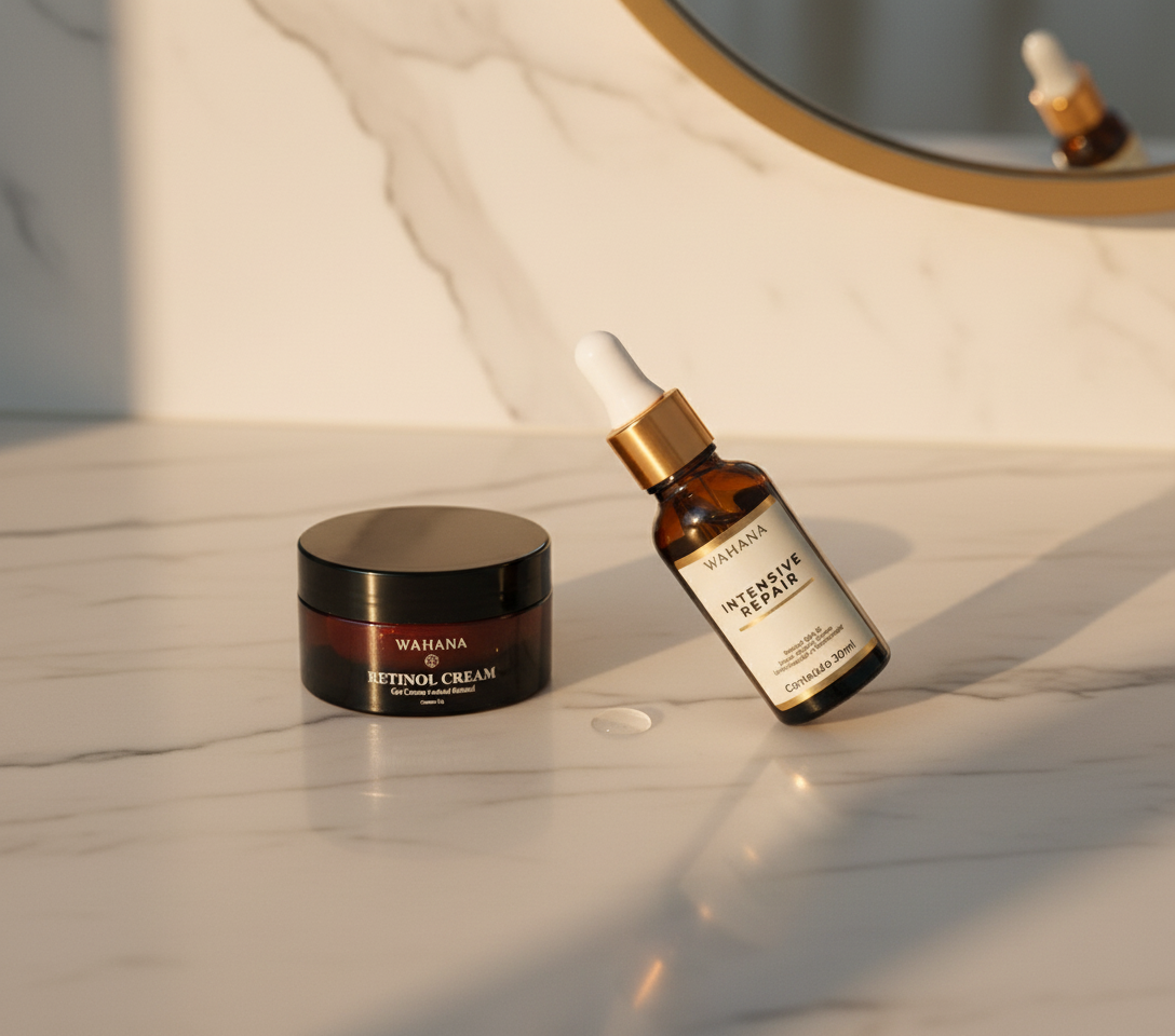 Ácido Hialurônico e Retinol: Como Combinar os Dois Maiores Ativos do Skincare - Retinol Cream e Intensive Repair