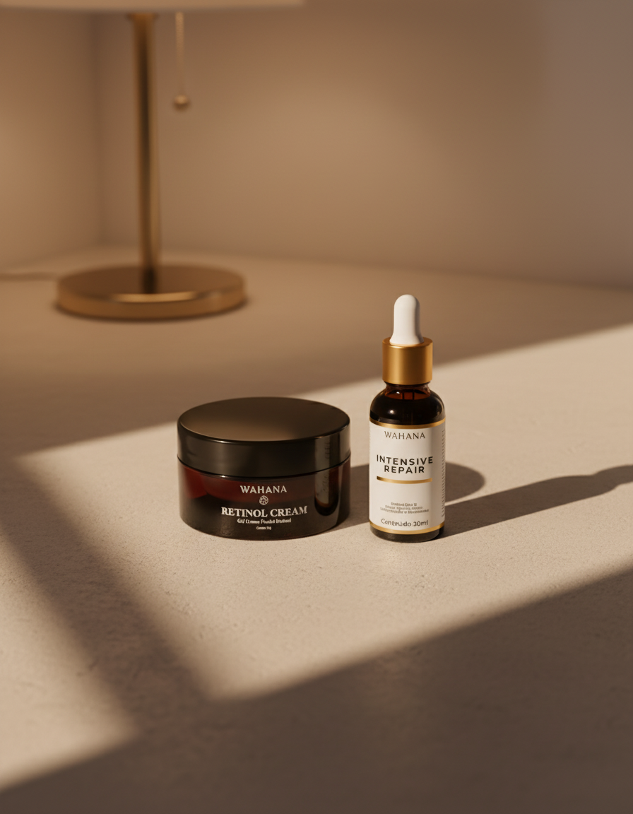Retinol para Iniciantes: Como Começar a Usar Sem Irritar a Pele - Retinol Cream e Intensive Repair