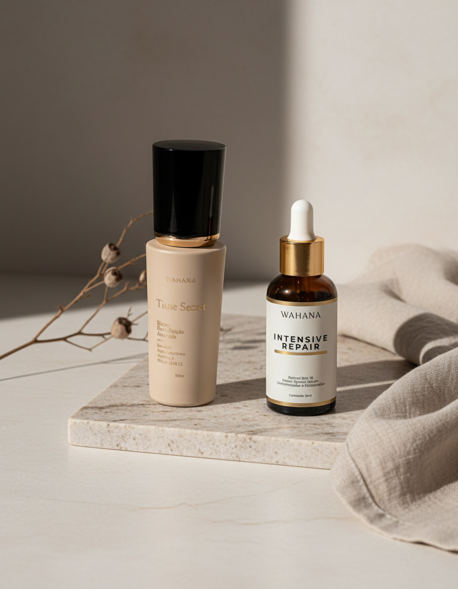 Time Secret funciona para pele madura? Resenha e Resultados - Time Secret e Intensive Repair