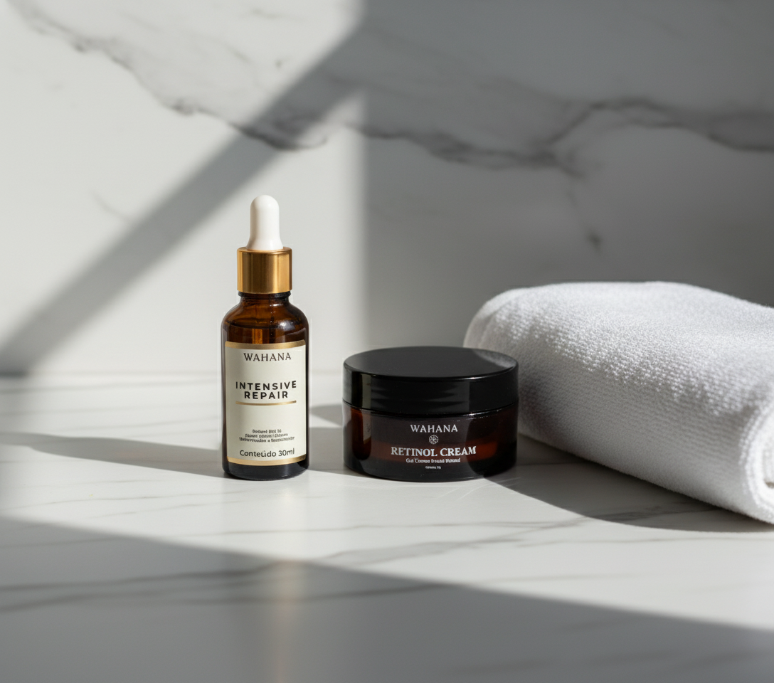 Barreira Cutânea Danificada: Sintomas e Como Recuperar Rapidamente - Intensive Repair e Retinol Cream