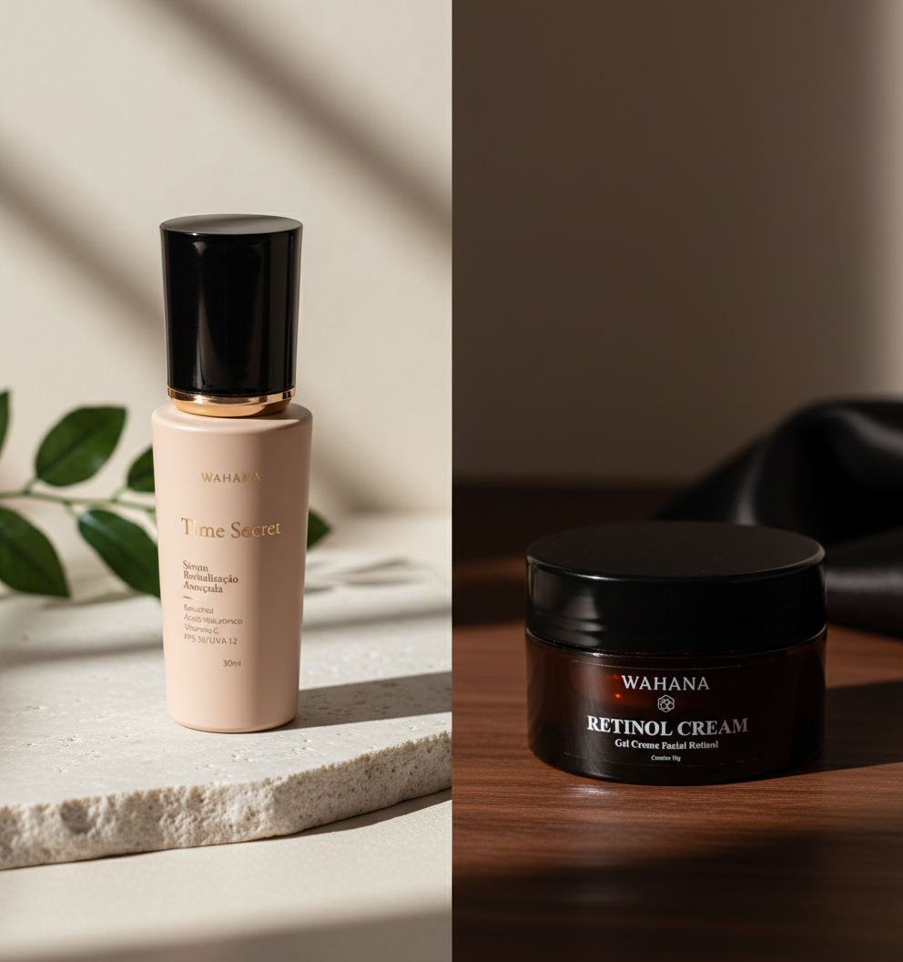 Retinol ou Bakuchiol para pele madura: Qual a melhor escolha? - Retinol Cream e Time Secret