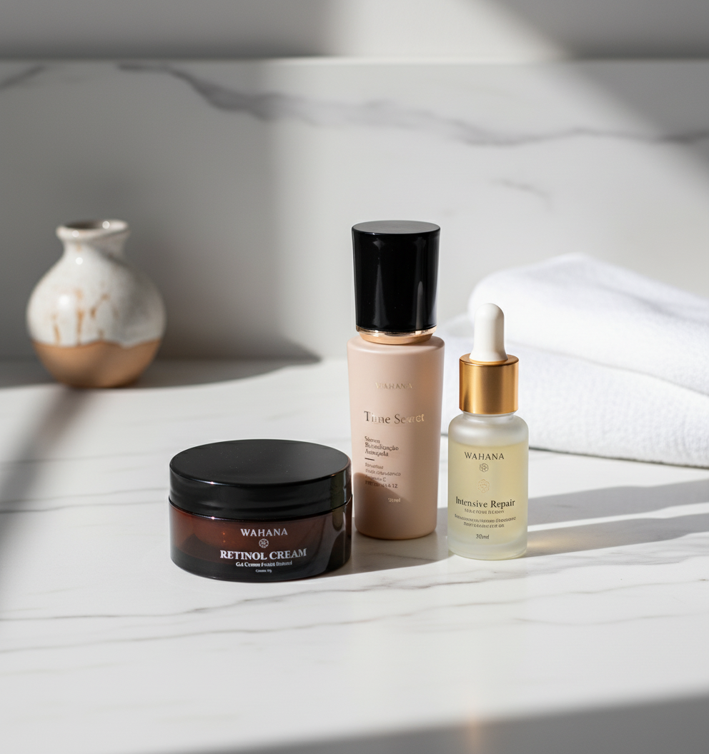 Retinol ou Bakuchiol para pele madura: Qual a melhor escolha? - Retinol Cream e Time Secret