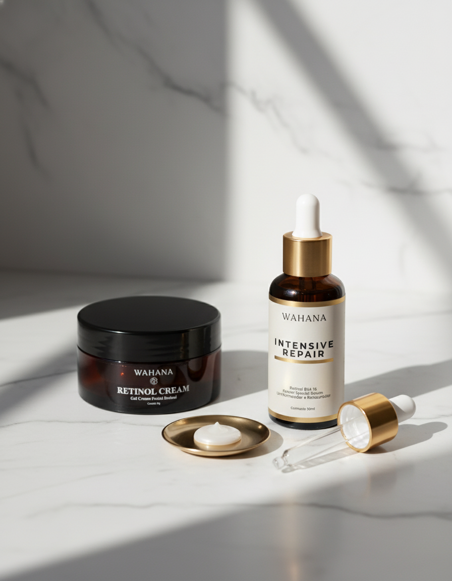 Ácido Hialurônico e Retinol: Como Combinar os Dois Maiores Ativos do Skincare - Retinol Cream e Intensive Repair