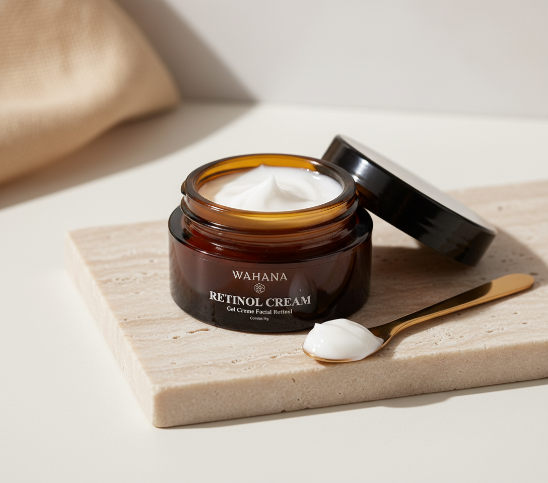 Poros Dilatados: Causas e Como Reduzir a Aparência com Skincare - Retinol Cream