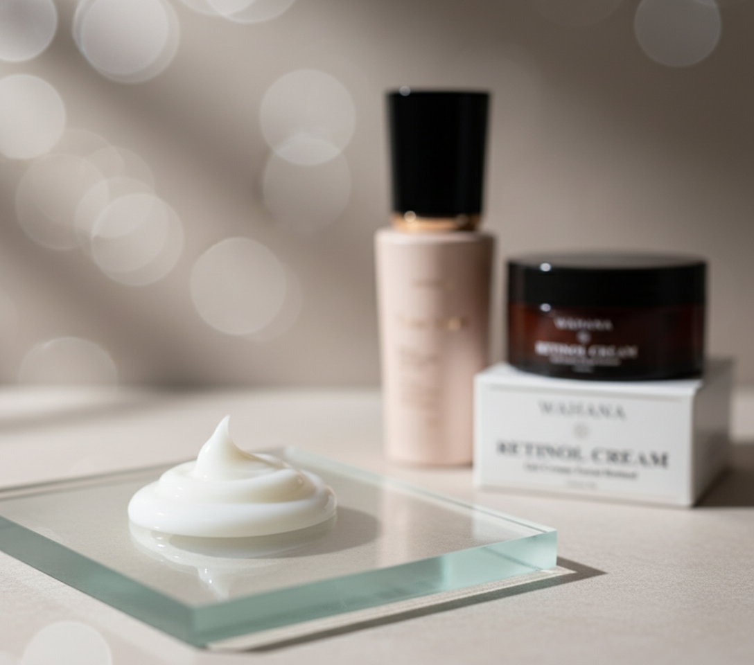 Prevenção de Rugas Antes dos 30: O Que a Ciência Diz? - Time Secret e Retinol Cream