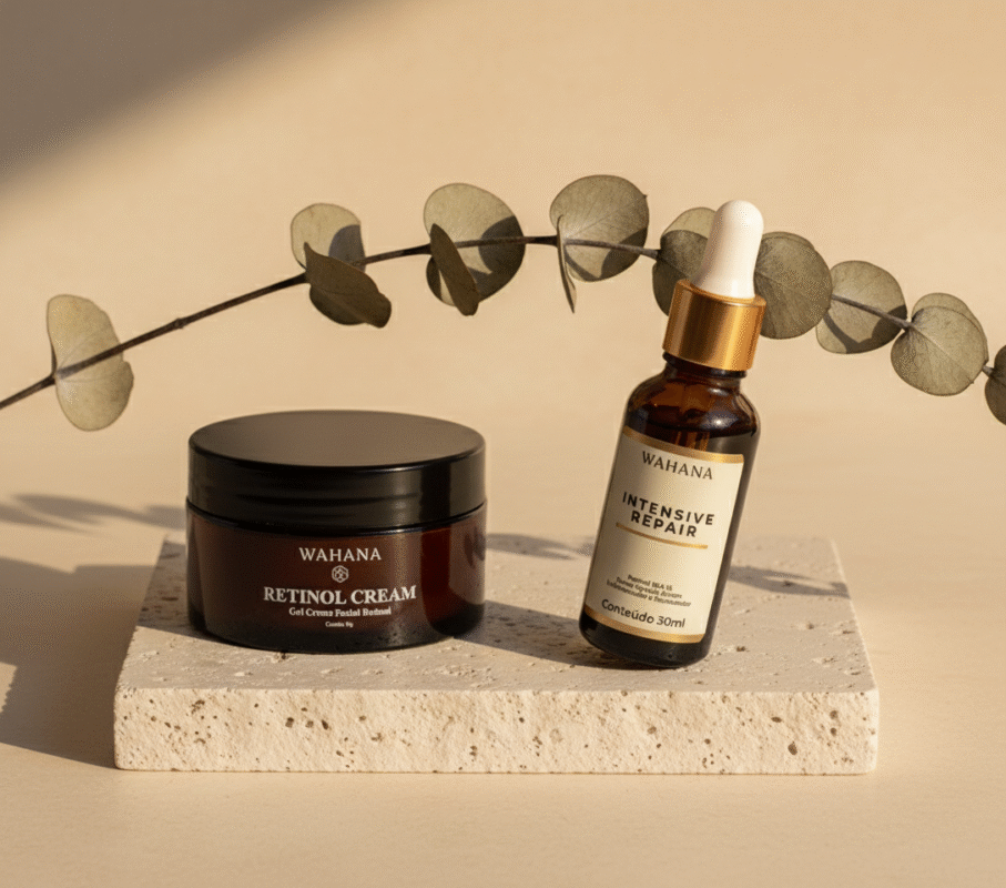 Como Combinar Retinol e Ácido Hialurônico na Mesma Rotina - Retinol Cream e Intensive Repair