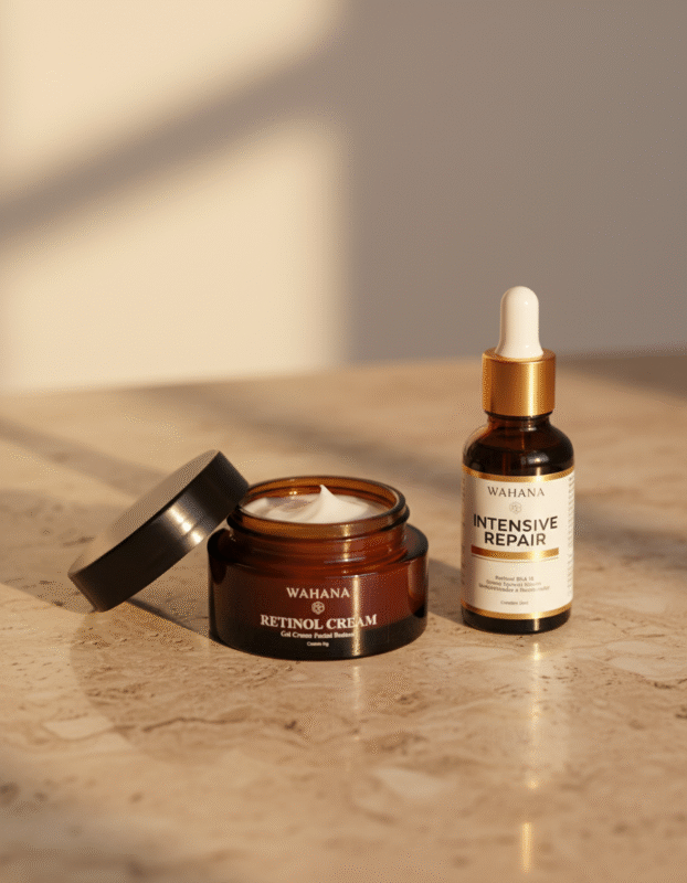 Benefícios do Ácido Hialurônico e Retinol Juntos na Rotina - Retinol Cream e Intensive Repair