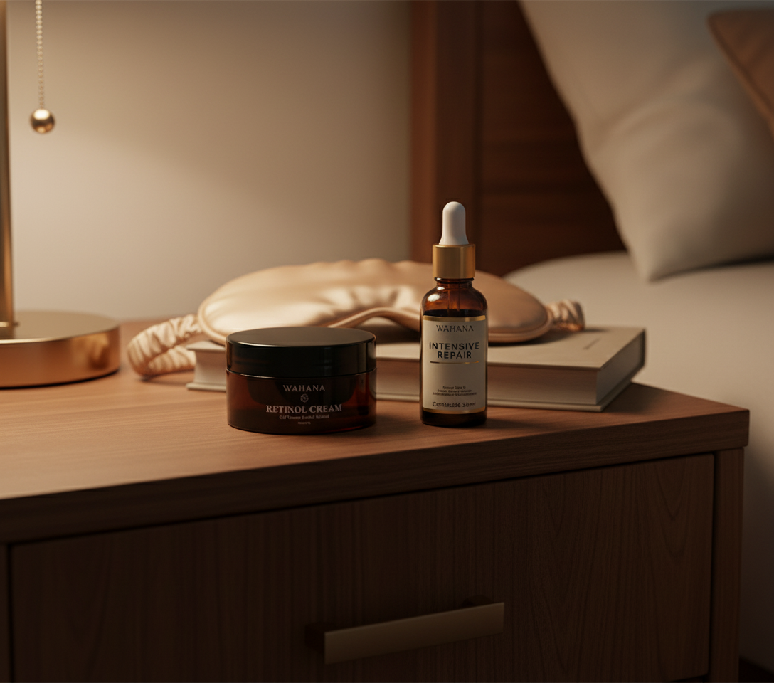 Rotina Noturna para Pele Madura: Maximizando a Renovação Celular - Retinol Cream e Intensive Repair