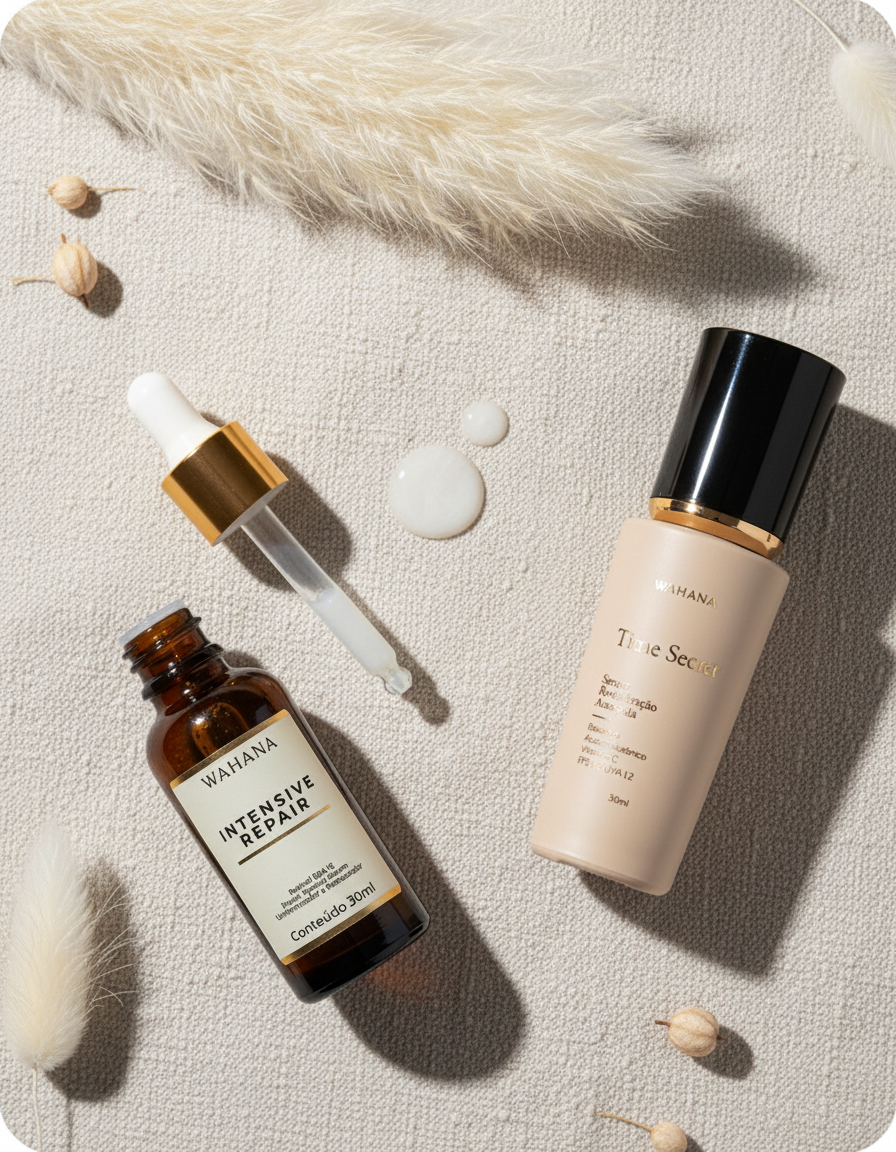 Manchas de Sol e Melasma: Como Tratar e Uniformizar a Pele - Time Secret e Intensive Repair