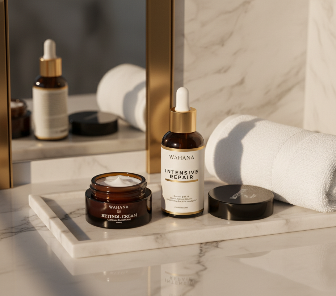 Barreira cutânea na pele madura: Como proteger e evitar o ressecamento - Intensive Repair e Retinol Cream