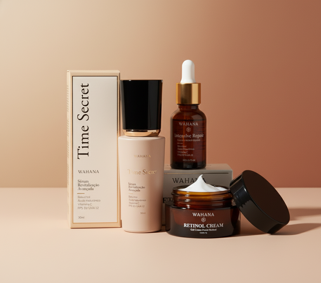 Pro-aging vs Anti-idade: A nova forma de cuidar da pele madura - Time Secret e Retinol Cream