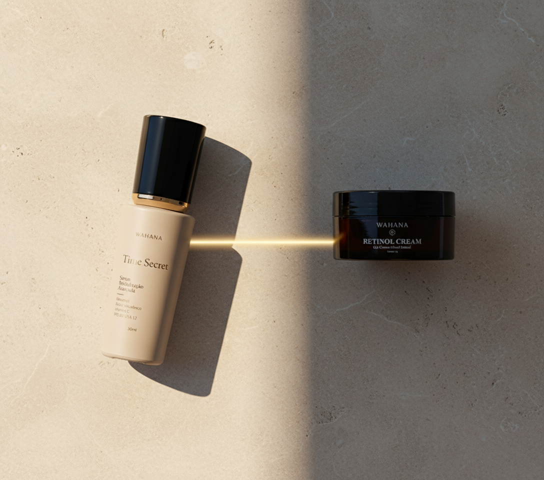Pro-aging vs Anti-idade: A nova forma de cuidar da pele madura - Time Secret e Retinol Cream
