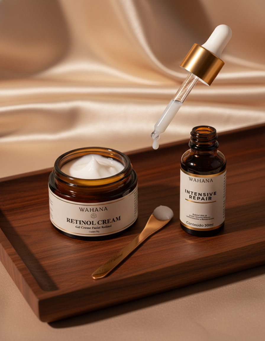 Como usar Retinol no rosto: Guia Definitivo - Retinol Cream e Intensive Repair