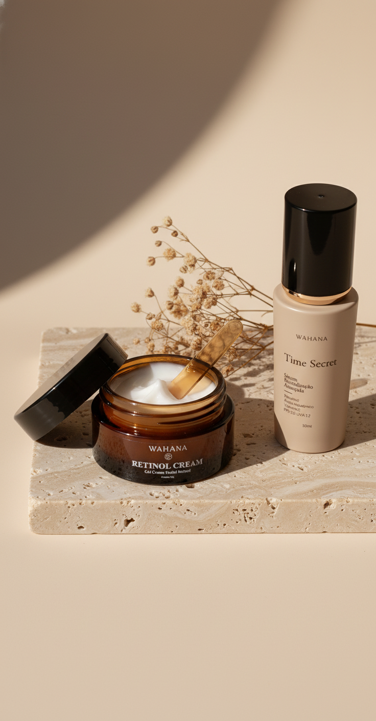 Poros Dilatados: O que Causa e Como Diminuir a Aparência - Retinol Cream e Time Secret