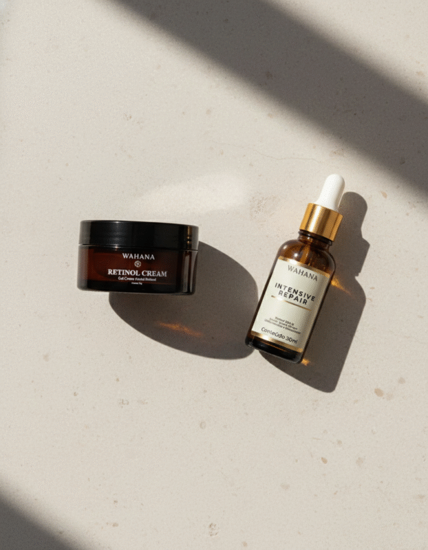 Manchas na Pele e Uniformização: Como Tratar com Eficácia - Retinol Cream e Intensive Repair