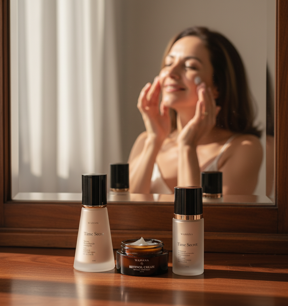 Manchas na Pele e Uniformização: Como Tratar com Eficácia - Retinol Cream e Time Secret