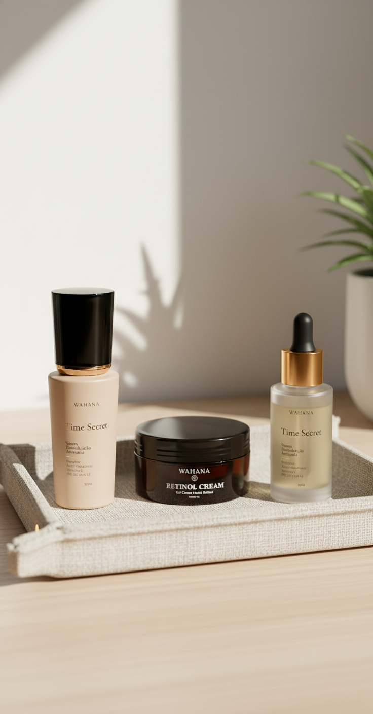 Retinol para Iniciantes: Como Inserir na Rotina Sem Irritar a Pele - Retinol Cream e Time Secret