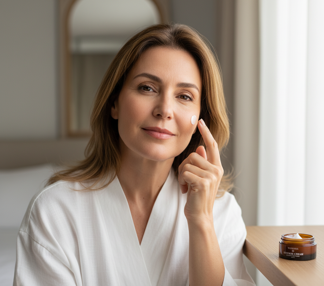 Rotina de Skincare Noturna para Pele Madura: O Guia Definitivo - Retinol Cream