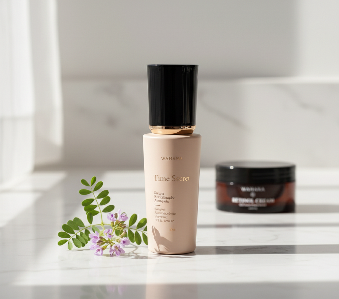 Bakuchiol vs Retinol: Qual o Melhor para Pele Madura e Sensível? - Time Secret e Retinol Cream
