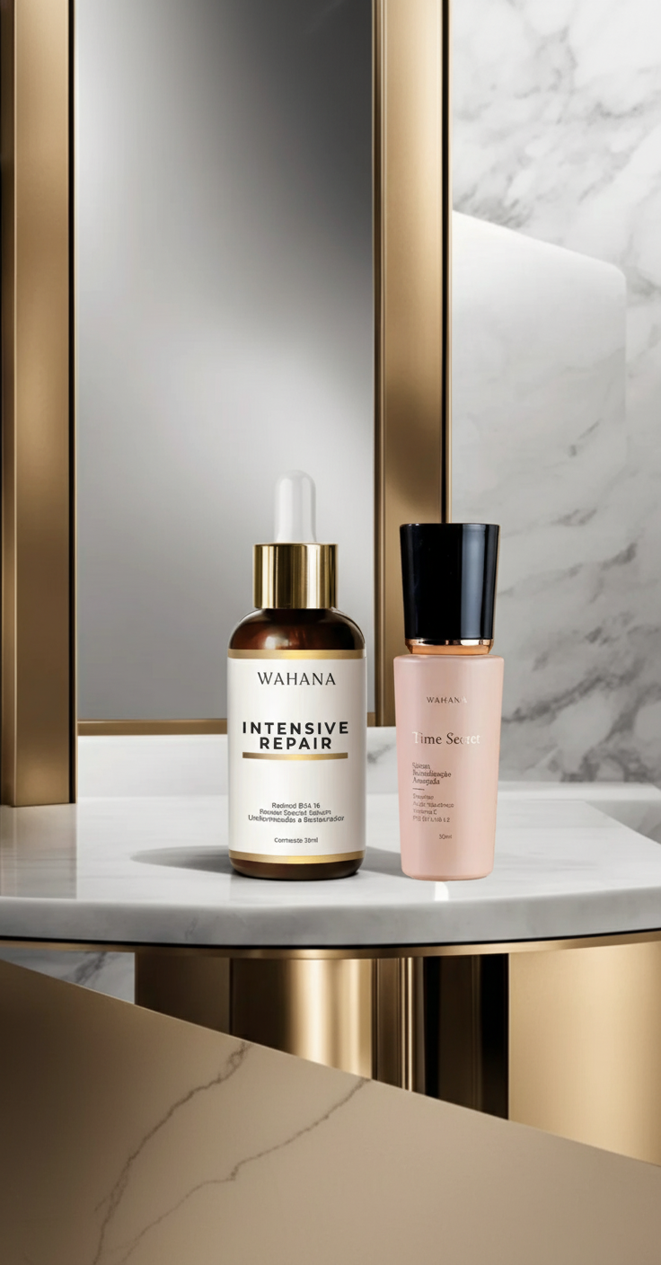 Ordem do Skincare: Como Aplicar Seus Produtos Corretamente - Intensive Repair e Time Secret