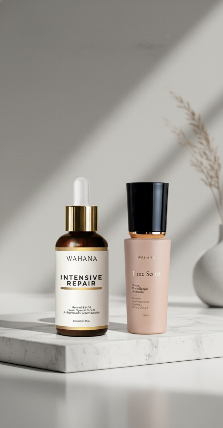 Diferença Entre Creme e Sérum: Qual Usar na Sua Pele? - Intensive Repair e Time Secret
