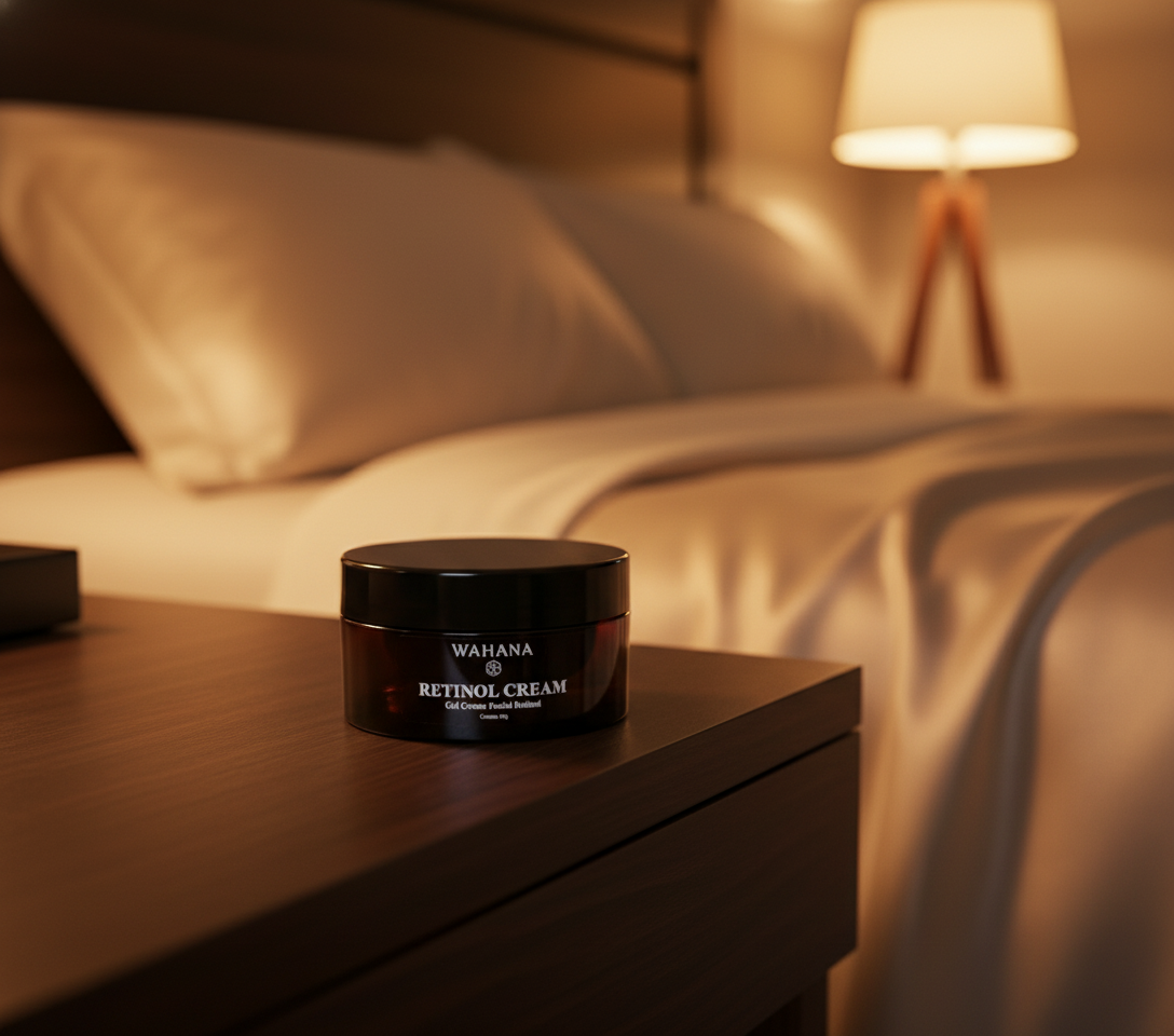 Rotina Noturna Anti-Idade: O Que Fazer Antes de Dormir - Retinol Cream