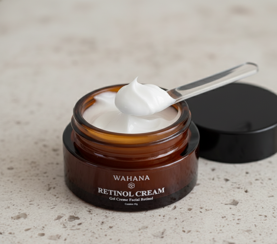 Como clarear manchas da idade no rosto e nas mãos com segurança - Retinol Cream