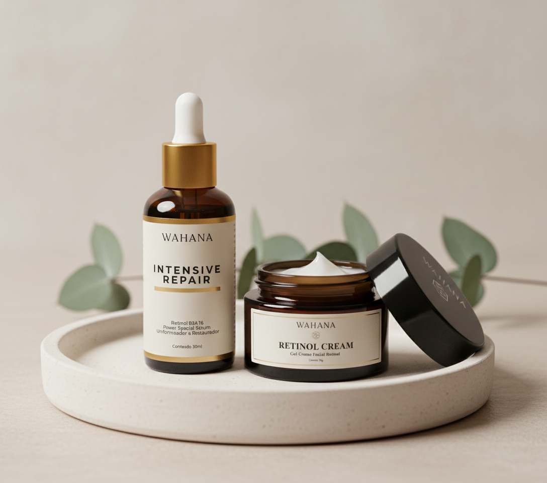Niacinamida para pele madura com sensibilidade: Benefícios - Intensive Repair e Retinol Cream