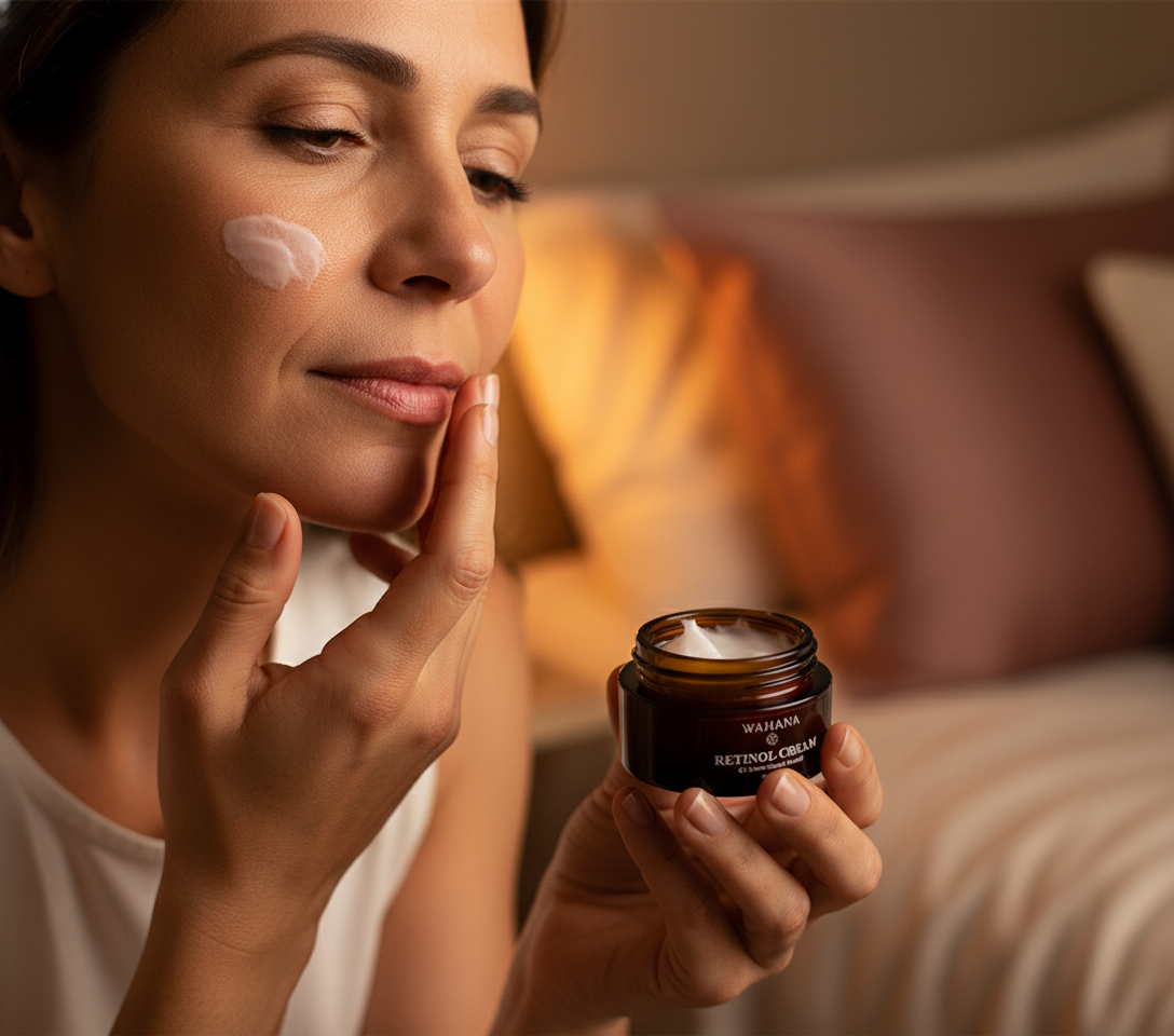 Skincare Noturno: Como maximizar o sono da beleza - Retinol Cream