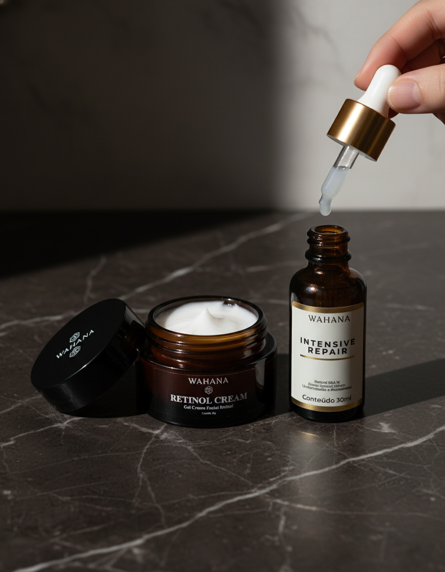 Skincare Noturno: Como maximizar o sono da beleza - Retinol Cream e Intensive Repair