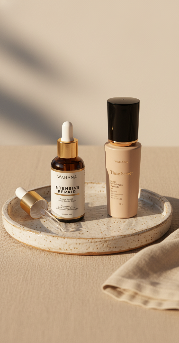 Serum Intensive Repair Wahana funciona para flacidez? - Intensive Repair e Time Secret