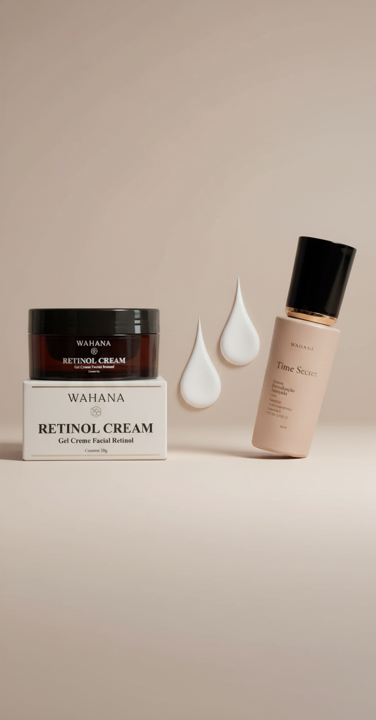 Skincare Noturno: Como maximizar o sono da beleza - Retinol Cream e Time Secret