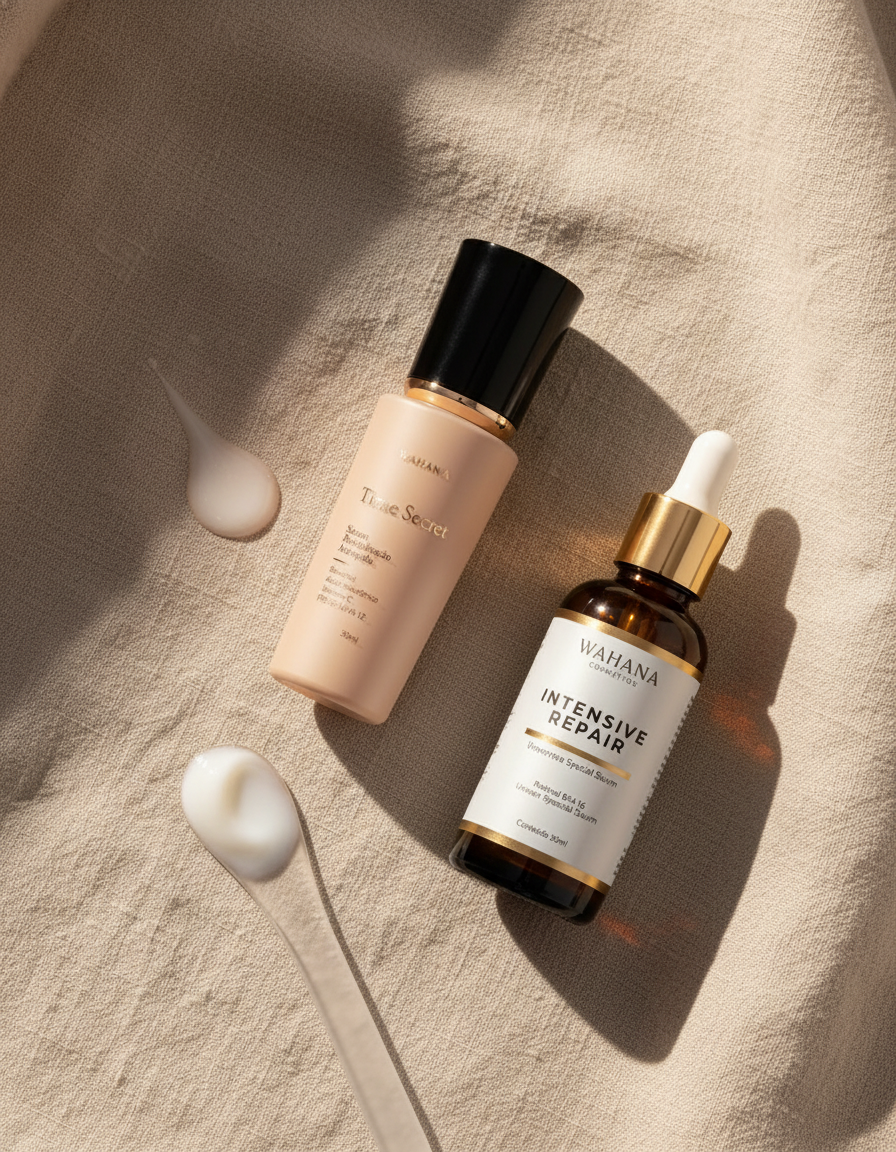 Como Reduzir Linhas Finas ao Redor dos Olhos Eficazmente - Time Secret e Intensive Repair