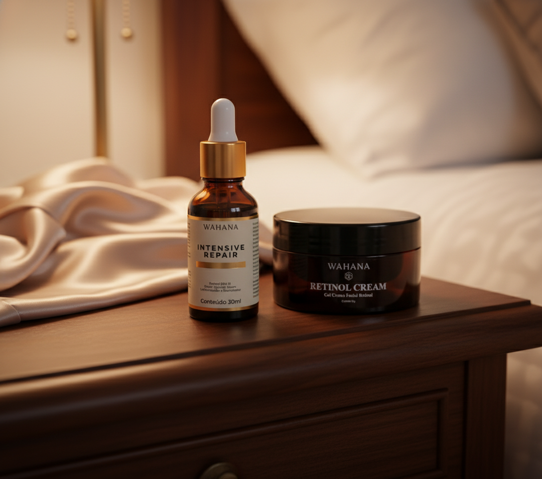 Ácido Hialurônico e Retinol: A Combinação Perfeita no Skincare - Retinol Cream e Intensive Repair