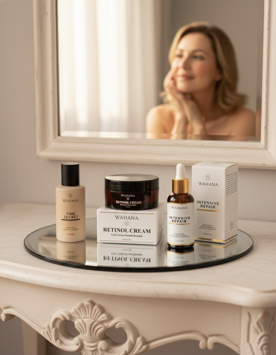 Skincare Noturno: O Ritual Perfeito para Regeneração da Pele - Retinol Cream e Intensive Repair