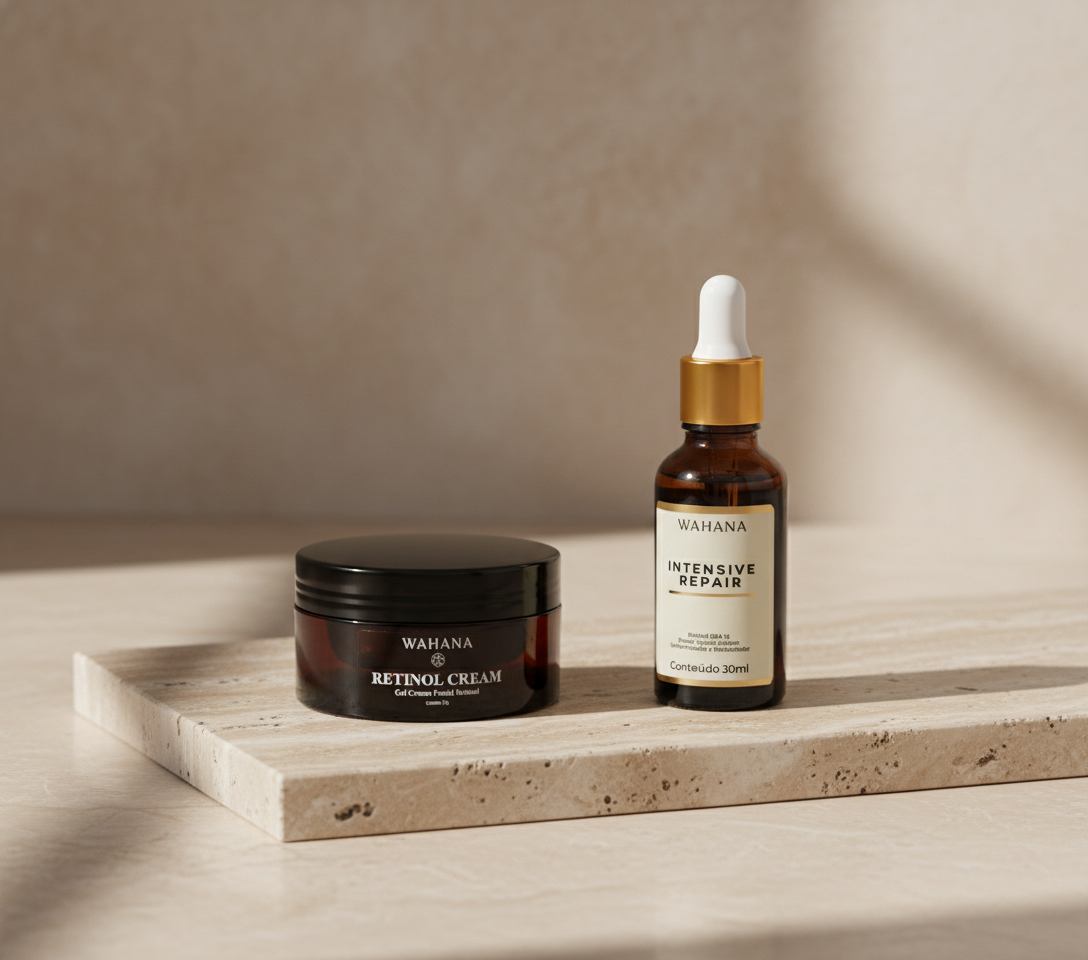 Ácido Hialurônico e Retinol: A Combinação Perfeita no Skincare - Retinol Cream e Intensive Repair