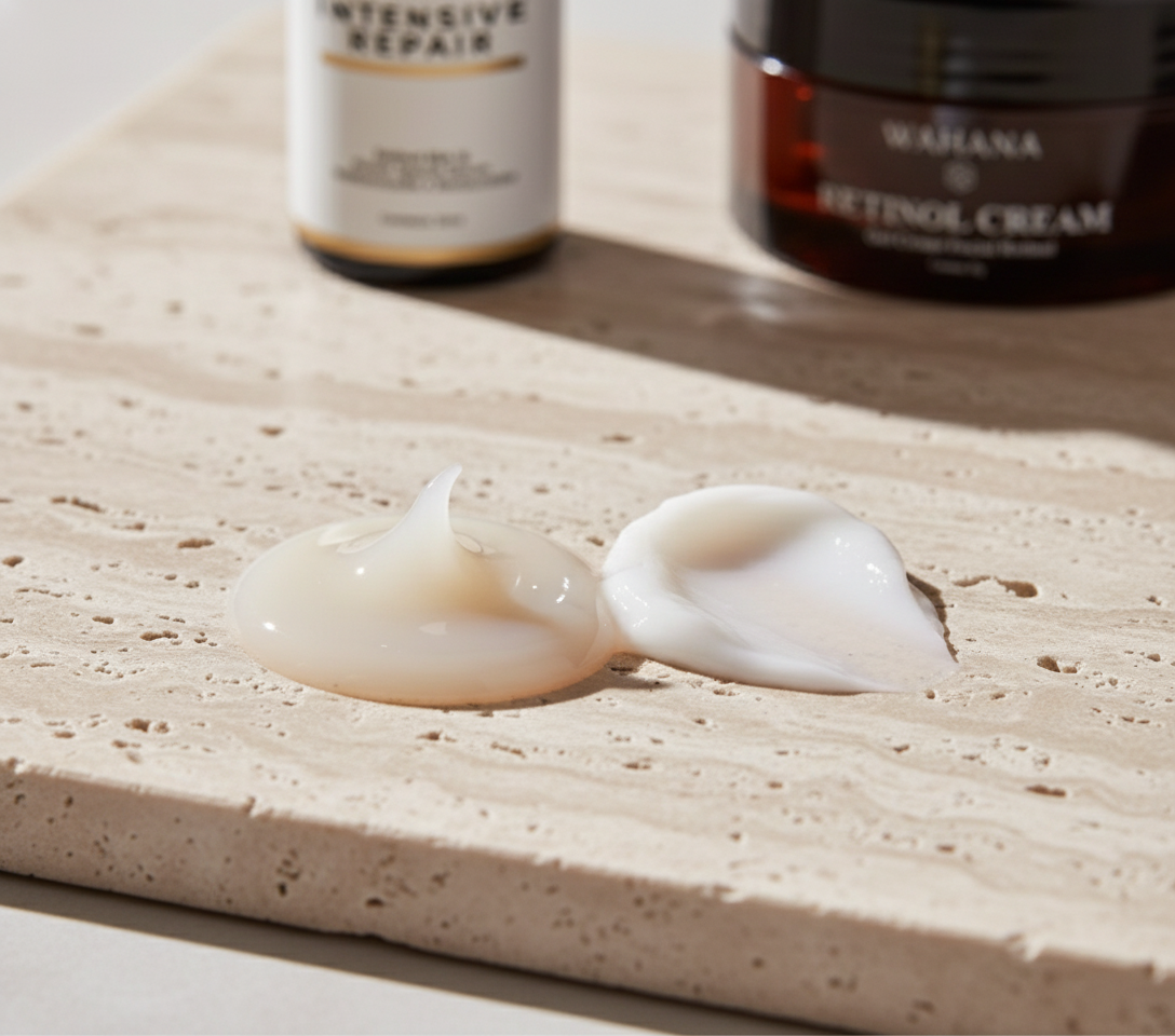 Barreira Cutânea Danificada: Como Identificar e Reparar - Intensive Repair e Retinol Cream
