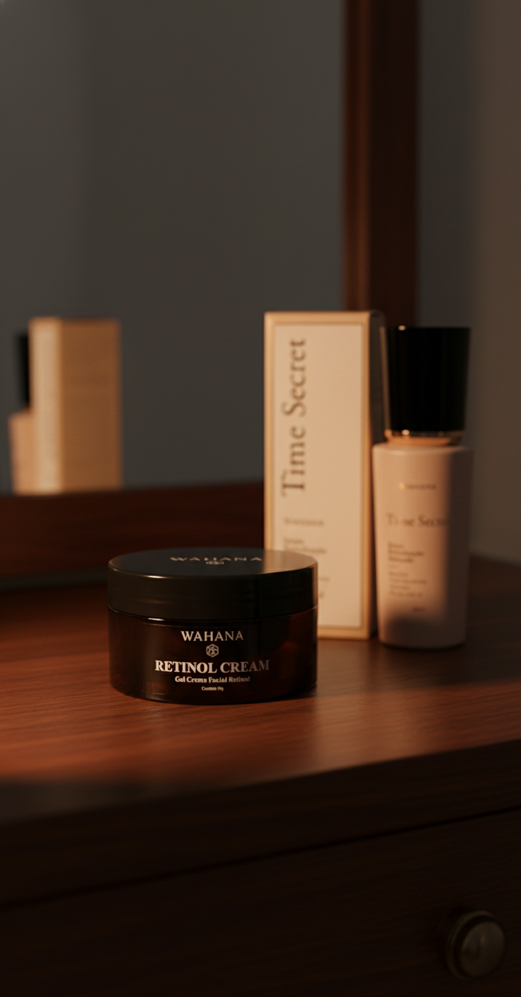 Rotina de Skincare para Pele Madura: O Guia Definitivo e Científico - Retinol Cream e Time Secret