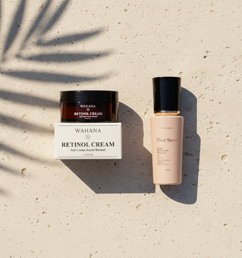 Retinol vs. Peptídeos: Qual o Melhor Ativo Anti-Idade para Você? - Retinol Cream e Time Secret