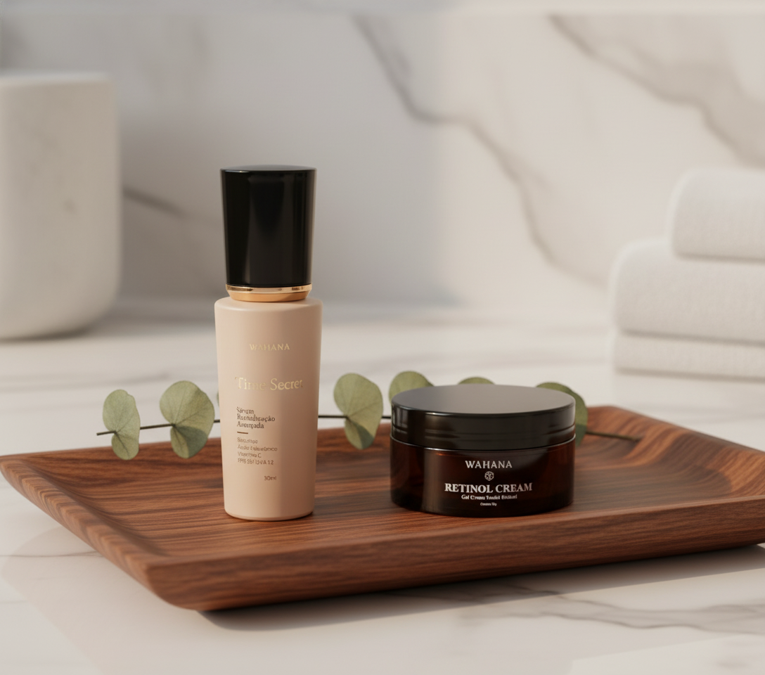 Time Secret funciona para pele madura? Resenha completa - Time Secret e Retinol Cream