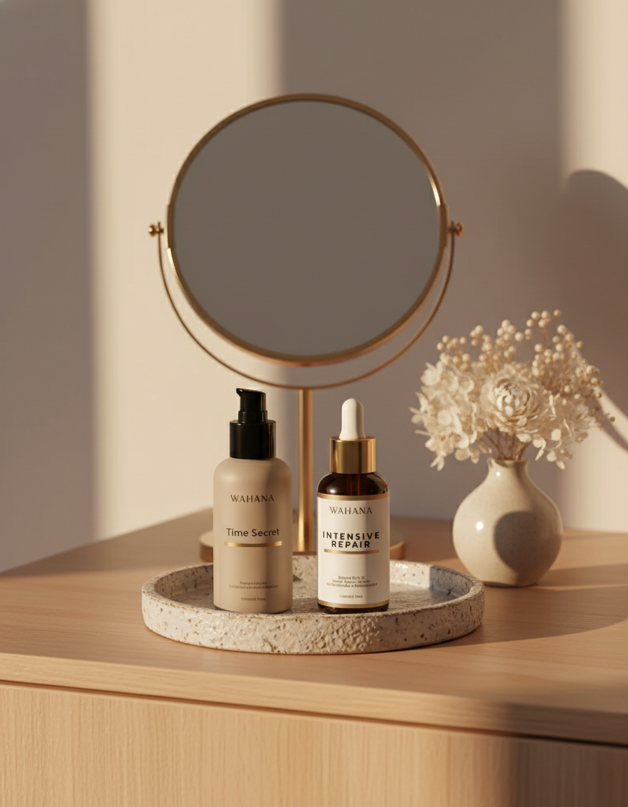 Kit 24 Horas Wahana: Vale a pena para pele madura? - Time Secret e Intensive Repair