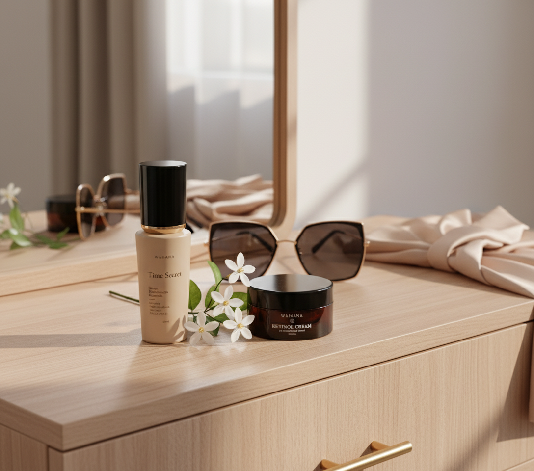 Qual o melhor protetor solar anti-idade para pele madura? - Time Secret e Retinol Cream