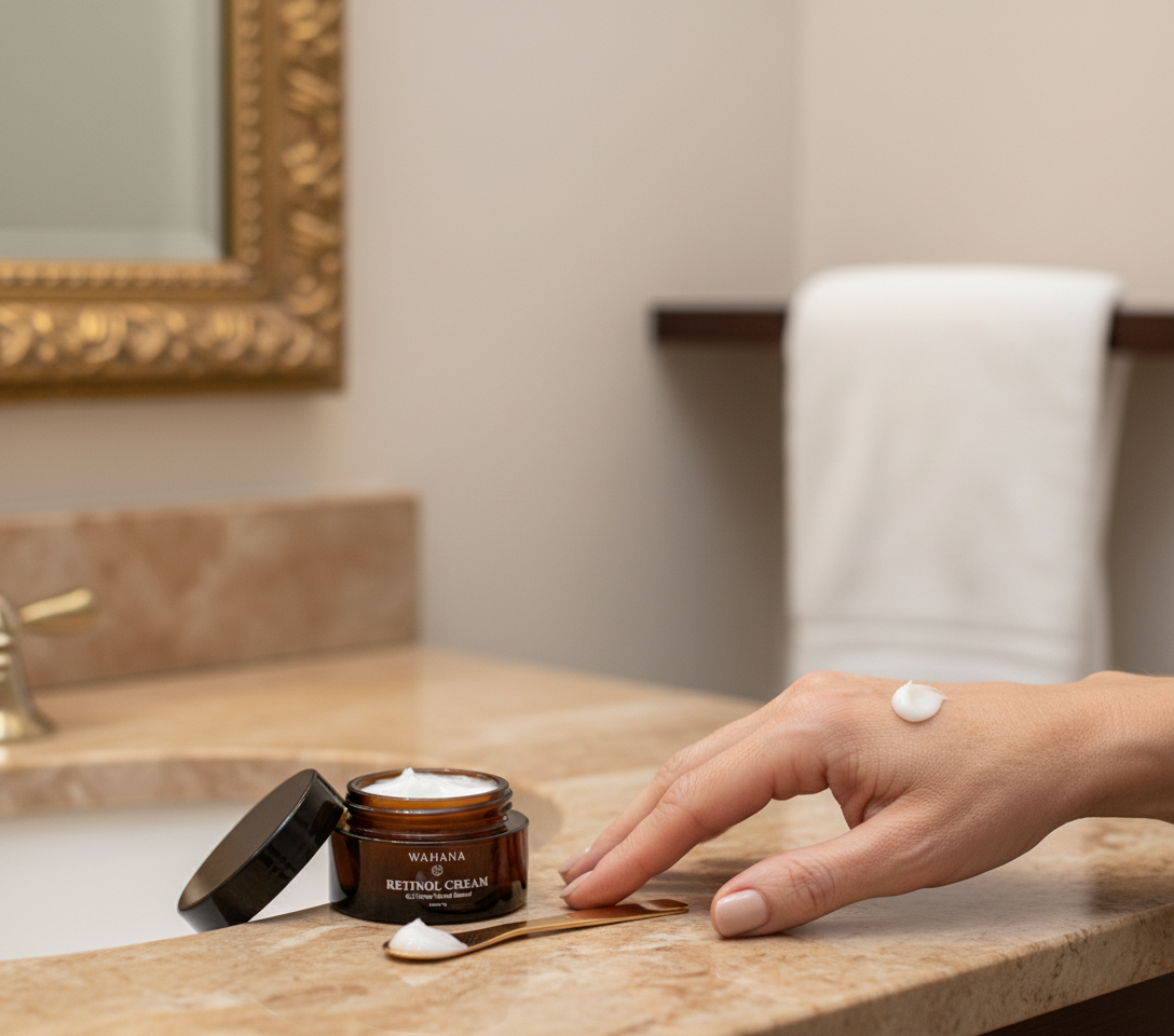 Retinol depois dos 45: Qual usar, como começar e frequência - Retinol Cream
