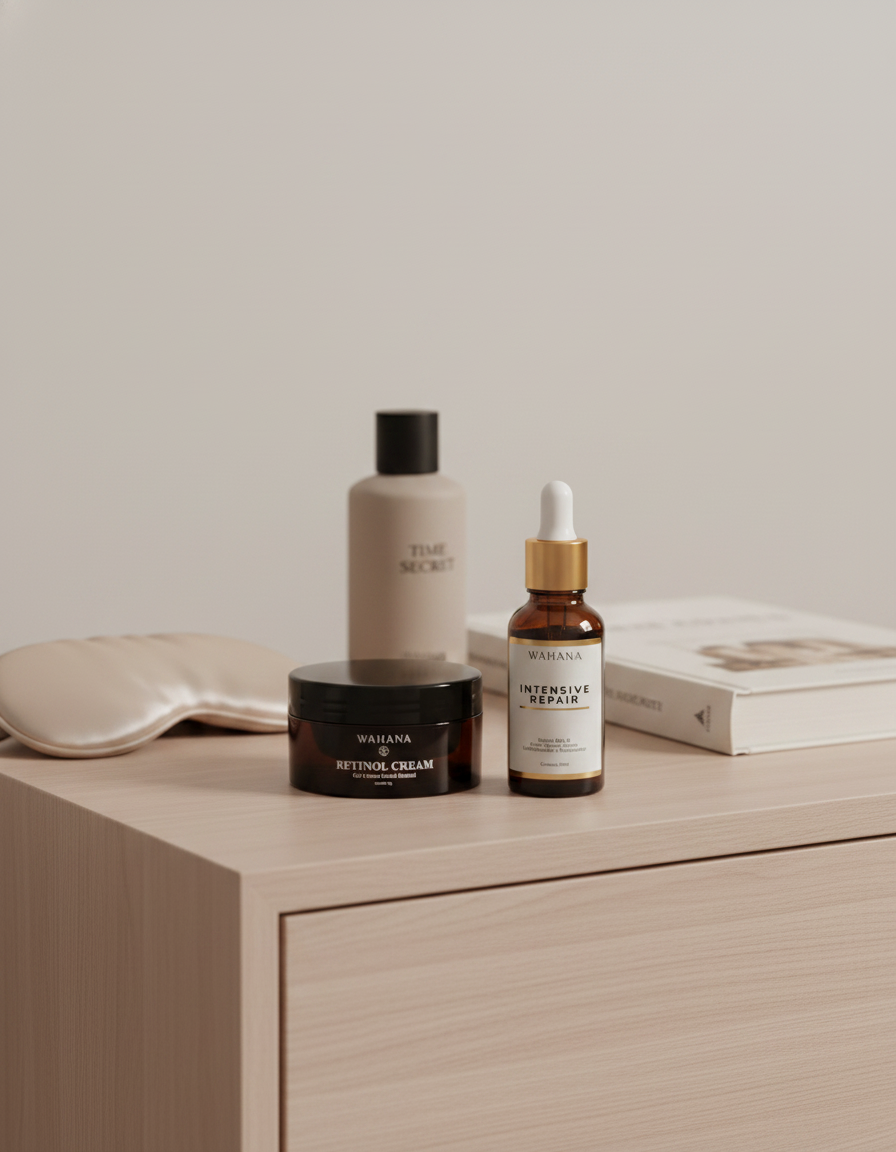Skincare Noturno para Peles Maduras: O Guia Completo - Retinol Cream e Intensive Repair